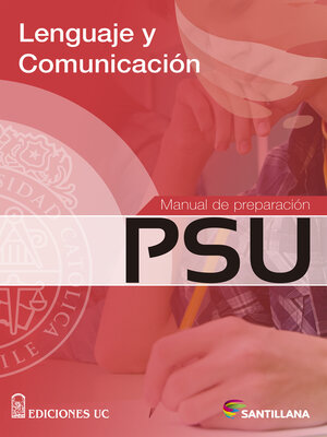 cover image of Manual de preparación PSU Lenguaje y Comunicación
